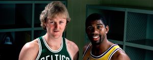 Larry Bird e Magic Johnson